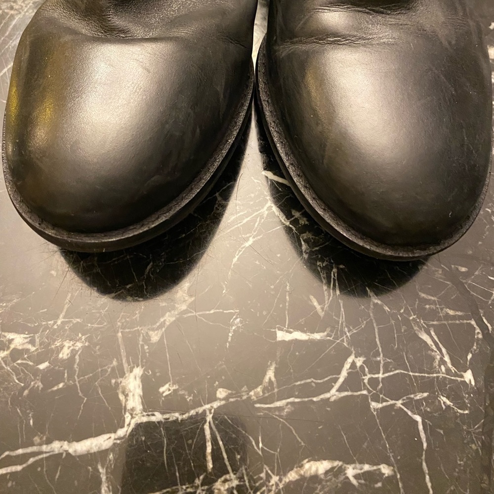 Women Talbots 9 1/2 women black ankle boots